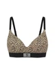Бюстгальтер Victoria’s Secret Shine Patch T-Shirt Wireless Bra leopard розмір 32B - зображення 3