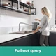 Змішувач hansgrohe Talis M54 для кухонної мийки з висувним душем, хром 72809000 - зображення 3