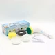 Електрична щітка Magic Brush з USB акумуляторна бездротова універсальна щітка з 6 насадками біла - зображення 2