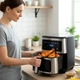 Аерофритниця Hoffmans HM-791 Pro Chef Edition потужність 1000 Вт 6 режимів нержавіюча сталь срібляста безмасляна фритюрниця - зображення 6