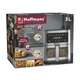 Аерофритниця Hoffmans HM-791 Pro Chef Edition потужність 1000 Вт 6 режимів нержавіюча сталь срібляста безмасляна фритюрниця - зображення 10