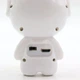Летающая игрушка инопланетянин с зарядкой от USB аккумулятор 500 мАч время работы 30 минут радиус действия 15 метров цвет белый - изображение 5