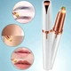 Эпилятор для лица Flawless с подсветкой аккумуляторный 32 пинцета 2 насадки белый USB - изображение 2