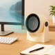 Портативный мини вентилятор USB 1800мАч настольный бежевый для охлаждения ручная регулировка направления воздуха - изображение 5