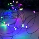 Гірлянда LED 50м з пультом управління 400 світлодіодів теплий білий для новорічної ялинки зелений дріт USB - изображение 5