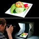 Фотобокс белый с подсветкой 22х21х21см 14 цветных режимов 3 смешанных режима USB питание от сети 220 В ABS-пластик - изображение 4