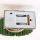 Новогодний светильник Елка с музыкой 5 мелодий LED фонарь на батарейках и USB зелёный пластиковый - изображение 4