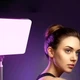 LED лампа для студийного освещения 3000Вт RGB с пультом подвесная прямоугольная 22х15 5см IP44 - изображение 8