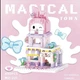 Конструктор MAGIC BLOCKS Квітковий будиночок Май Мелоді | My Melody Flower Cabin - зображення 5