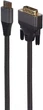 Кабель Cablexpert HDMI на DVI-D (SL/18+1) 1.8 м Black (CC-HDMI-DVI-4K-6) - зображення 1