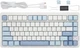 Бездротова ігрова механічна клавітура MCHOSE G75 V2 White-blue 10000mAh, 75%, Hot-Swap, RGB, 2.4GHz/Bluetooth/USB, ENG + UA - изображение 2