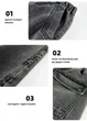 Джинси дитячі Baggy чорні р. 130 - зображення 5