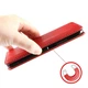 Чохол-книжка Deexe Retro Style для OPPO Reno 15 - Red - зображення 5