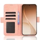 Чехол-книжка с карманами Deexe Wallet Stand для OPPO Reno 15 Pro - Pink - изображение 4