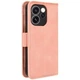 Чехол-книжка с карманами Deexe Wallet Stand для OPPO Reno 15 Pro - Pink - изображение 6