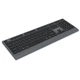 Клавіатура REAL-EL RK-715W Wireless/Bluetooth Black/Gray (EL123100051) - зображення 5