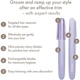 Триммер для тела GESKE Precision Trimmer 4in1 Purple (HB0455) [132066] - изображение 8