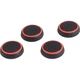Накладки на стики Thumb Grips 4-pack для PS4/PS5/Xbox Black Red [140709] - изображение 2