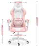 Кресло геймерское компьютерное Hell's Rainbow Pink-White (5904204981125) - изображение 10