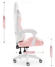 Кресло геймерское компьютерное Hell's Rainbow Pink-White (5904204981125) - изображение 11