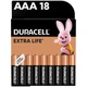 Батарейка Duracell AAA лужні 18 шт. в упаковці (5000394107557 / 81546741) - зображення 1