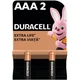 Батарейка Duracell AAA лужні 2 шт. в упаковці (5000394058170 / 81484984) - изображение 1