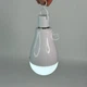 Лампочка акумуляторна E27 New Emergency Lamp аварійна світлодіодна 20Вт, енергозберігаюча автономна LED-лампочка від мережі 220В та акумулятора, холодне біле світло, для дому, офісу та дачі Біла, ENLW-027 - зображення 2