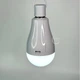 Лампочка акумуляторна E27 New Emergency Lamp аварійна світлодіодна 20Вт, енергозберігаюча автономна LED-лампочка від мережі 220В та акумулятора, холодне біле світло, для дому, офісу та дачі Біла, ENLW-027 - зображення 6