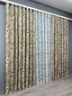 Комплект штор VR-Textil Лен Прованс 100х265 2шт и Тюль 400х265 1819ш-1908т Капучино с белым 71-107/2 - изображение 3