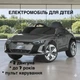 Дитячий електромобіль Audi E-tron Bambi одномісний з пультом керування та автофарбуванням, сірий - изображение 2