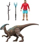 Фигурка Рубен Дельгадо с Динозавром Паразауролоф Мир Юрского Периода Jurassic World Rebirth Reuben Delgado & Parasaurolophus Dinosaur Mattel (JGB86) - изображение 2