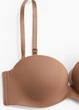 Бюстгальтер балконет невидимка супер push-up со съемными бретелями H&M 80В темно-бежевый (13712) - изображение 6