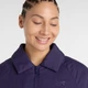 Жіноча фіолетова куртка New Balance Woven Bomber Jacket 40 (L) (WJ61D8YXBOY) - зображення 5