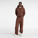 Мужское коричневое худі New Balance Athletics French Terry Full Zip 52 (XL) (MJ53506ABJ) - изображение 3