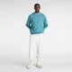 Мужской бирюзовый свитшот New Balance Athletics French Terry 52 (XL) (MT41506AAZ) - изображение 3