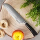 Nóż Santoku Orion Damascus stalowy 31 cm (8592381191030) - obraz 5