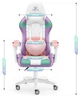 Кресло геймерское компьютерное Hell's Rainbow Onix (5904172376114) - изображение 9