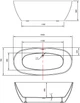 Ванна акриловая Helmken Lola 160х78 см 31683360 - изображение 11