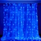 Светодиодный водопад 480 LED, синий, 3x3 м - изображение 1