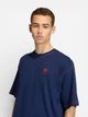 Футболка хлопковая длинная мужская Adidas Originals Trefoil Essentials KE1206 S Синяя (4068822255752) - изображение 4