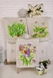 Комплект з 3-х декоративних рушників “Весняне натхнення” Handmade - зображення 1
