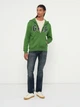 Толстовка на флисе, на молнии мужская GAP 981561394 L Зеленая (1159854226) - изображение 3