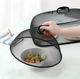 Захисна кришка-сітка для їжі 35*15,5 см Kamille KM-8861 - зображення 9