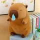 Мягкая игрушка Капибара с соплёй 30 см, забавная антистресс игрушка на механизме - изображение 2