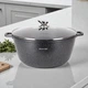 Каструля Kamille KM-4484 22 л з мармуровим покриттям індукція - зображення 10