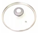 Кришка скляна Kamille KM-0827GR 30 см з металевим обідком - зображення 8