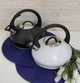 Чайник Edenberg EB-8812 3 л со свистком для индукции белый - изображение 6