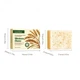 Мило-скраб для обличчя та тіла з екстрактом вівса SADOER Oat Scrub Exfoliating Cleaning Soap, 100 г - изображение 5