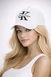 Молодіжна кепка з вишивкою Кельвин Кляйн (Calvin Klein) One-size 54-57см Білий - зображення 1