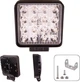 Фара робочого світла Pulso WLP-48328 SPOT/Д (110x110x72)/10-30V/48W/6000K - зображення 5